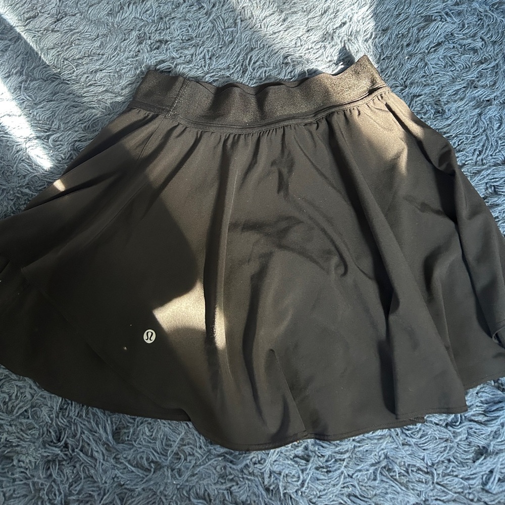 lululemon Align Black Tennis Skirt